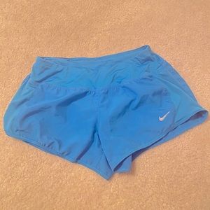 Nike Dri-fit blue shorts size small